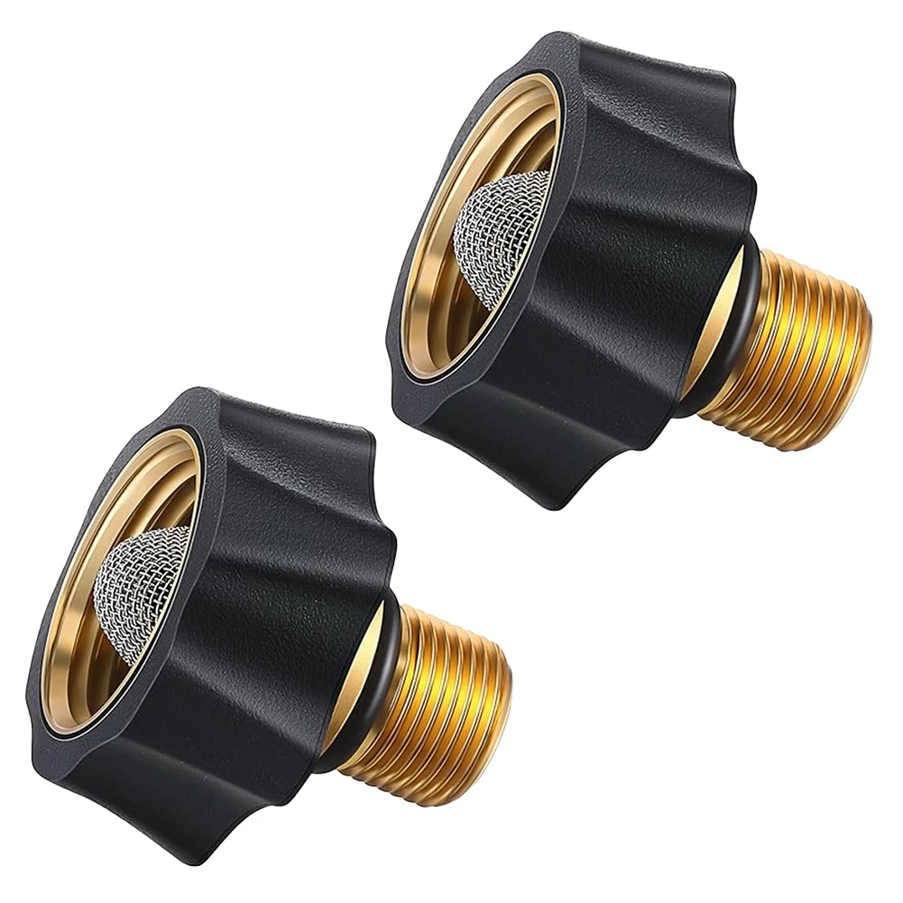2pcs Garden Hose To Pressure Washer Adapter With Filter Replacement Parts 510005, 510026, 510028, 510030 Water Inlet Connector
2pcs Garden Hose To Pressure Washer Adapter With Filter Replacement Parts 510005, 510026, 510028, 510030 Water Inlet Connector