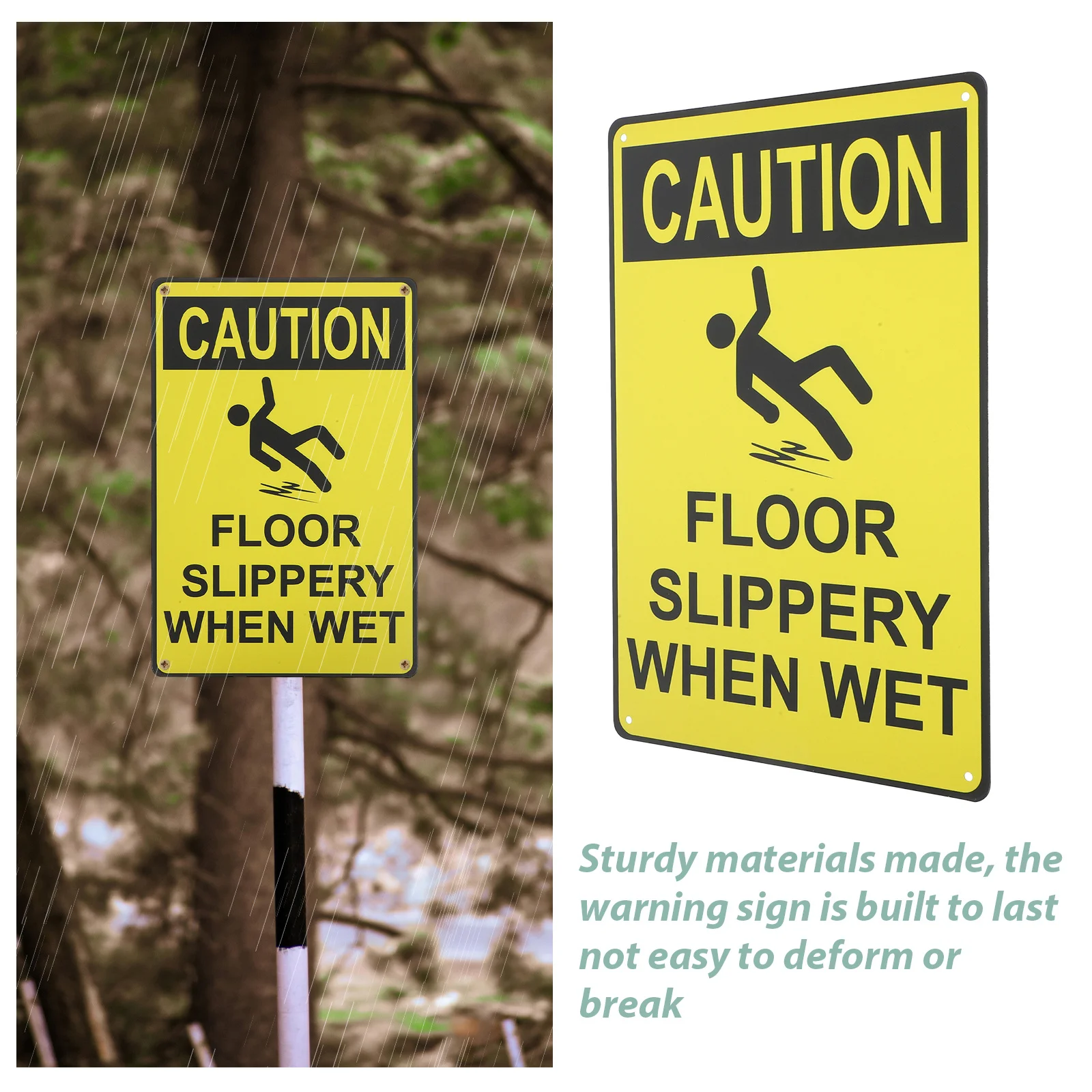 Wall Decor Warning Sign Sturdy Slip Resistant Floor Alert Street Road Caution Sign High Visibility Portable Lightweight Non
Wall Decor Warning Sign Sturdy Slip Resistant Floor Alert Street Road Caution Sign High Visibility Portable Lightweight Non