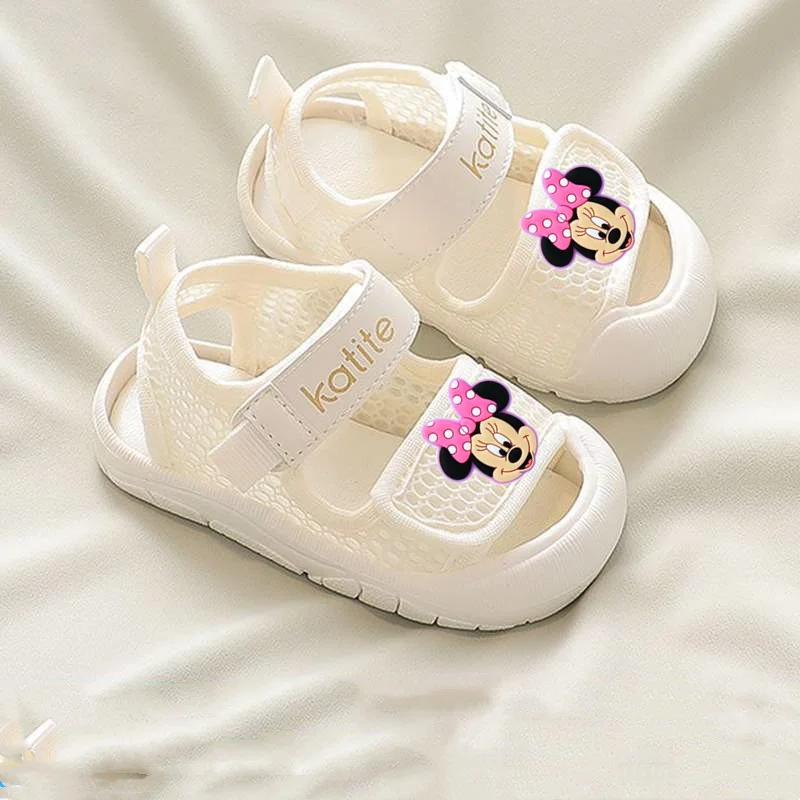 Disney Mickey Mouse Baby Soft-Sole Toddler Shoes minnie boy Breathable Mesh Sandals Beach Shoes Summer New Baby Girl Slippers
Disney Mickey Mouse Baby Soft-Sole Toddler Shoes minnie boy Breathable Mesh Sandals Beach Shoes Summer New Baby Girl Slippers
