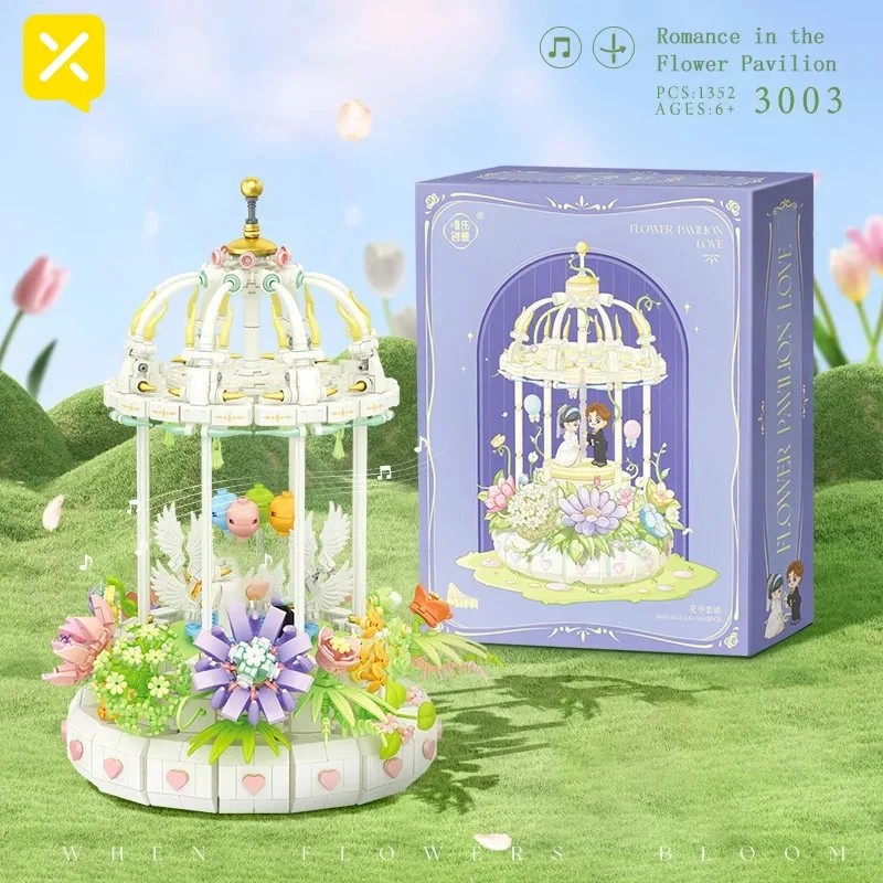 TOYLINX 1352PCS Construction Toys Music Box for Girls Children Educational Christmas Gift Daughter Festival DIY Ornament STEM
TOYLINX 1352PCS Construction Toys Music Box for Girls Children Educational Christmas Gift Daughter Festival DIY Ornament STEM