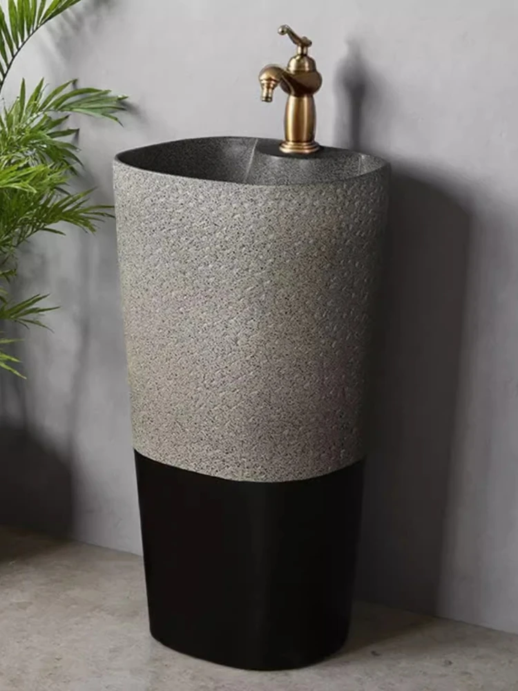 Outdoor column basin Small apartment integrated floor-to-ceiling wash basin Garden balcony wash basin
Outdoor column basin Small apartment integrated floor-to-ceiling wash basin Garden balcony wash basin