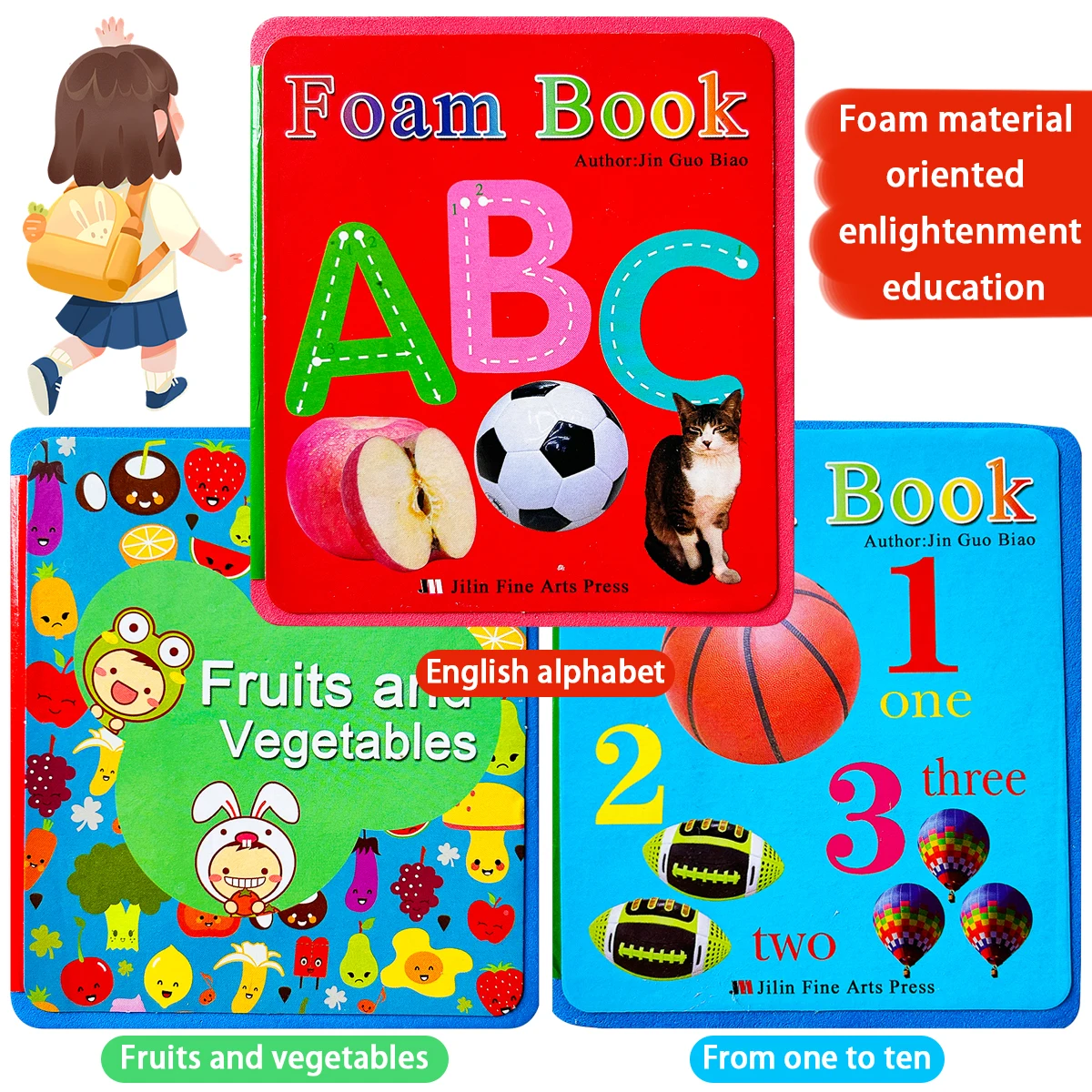 Книга из пенопласта: изучение цветов, цифр и букв. Улучшает способности к обучению и концентрацию внимания, подходит для детей от 3 до 6 лет.
Книга из пенопласта: изучение цветов, цифр и букв. Улучшает способности к обучению и концентрацию внимания, подходит для детей от 3 до 6 лет.