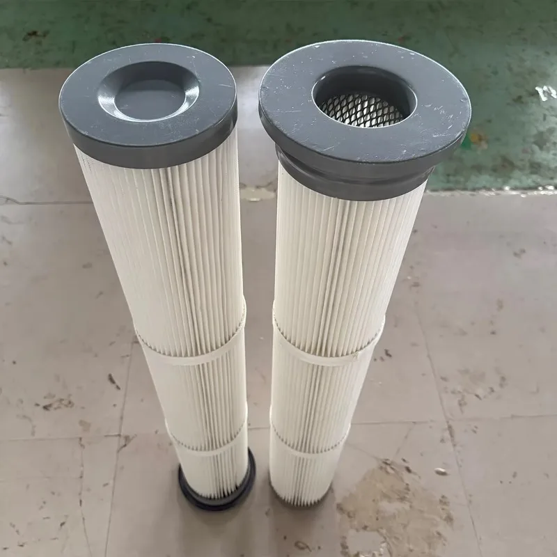 Dust filter cartridge, flame retardant powder coating, pleated filter, gas turbine intake filter
Dust filter cartridge, flame retardant powder coating, pleated filter, gas turbine intake filter