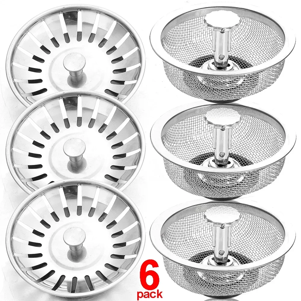 Wholesale Kitchen Sink Strainers with Handle Stopper Sink Drain Basket Stainless Steel Mesh Filter Waste Hole Trap Strainer
Wholesale Kitchen Sink Strainers with Handle Stopper Sink Drain Basket Stainless Steel Mesh Filter Waste Hole Trap Strainer