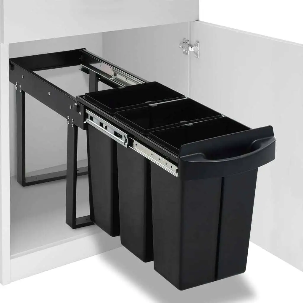 Pull-out Dustbin Soft-Closing 9.5 Gal Under Cabinet Space-saving Design For Kitchen Storage
Pull-out Dustbin Soft-Closing 9.5 Gal Under Cabinet Space-saving Design For Kitchen Storage