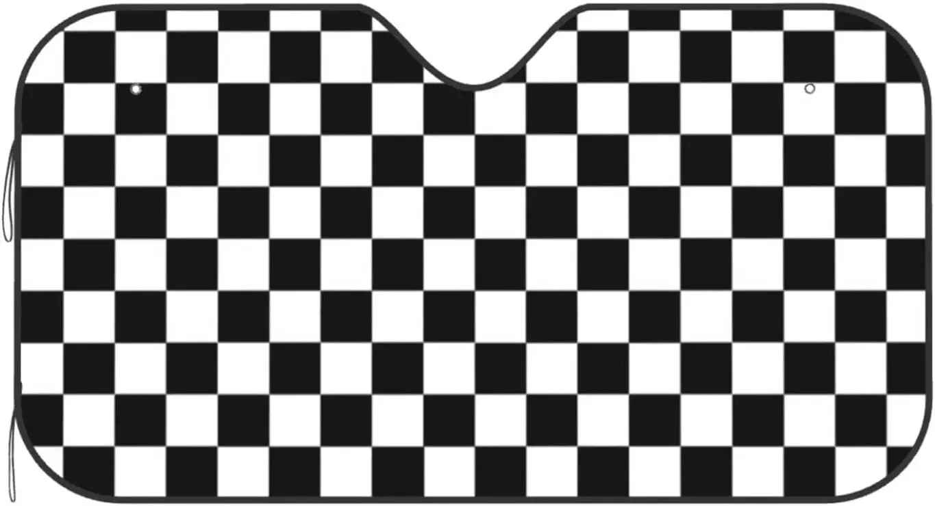 Черно-белый гоночный клетчатый флаг автомобильные солнцезащитные оттенки на лобовое стекло универсальный автомобильный солнцезащитный козырек 51-27,5 дюйма (130*70 см) солнцезащитные очки автомобильный солнцезащитный козырек-Kee
Черно-белый гоночный клетчатый флаг автомобильные солнцезащитные оттенки на лобовое стекло универсальный автомобильный солнцезащитный козырек 51-27,5 дюйма (130*70 см) солнцезащитные очки автомобильный солнцезащитный козырек-Kee