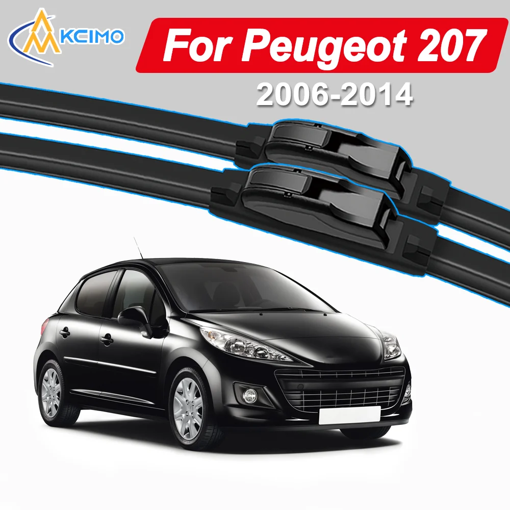 2Pcs Front Windshield Wiper Blades For Peugeot 207 2006-2014 Windscreen Window Car Accessories Easy To Install
2Pcs Front Windshield Wiper Blades For Peugeot 207 2006-2014 Windscreen Window Car Accessories Easy To Install