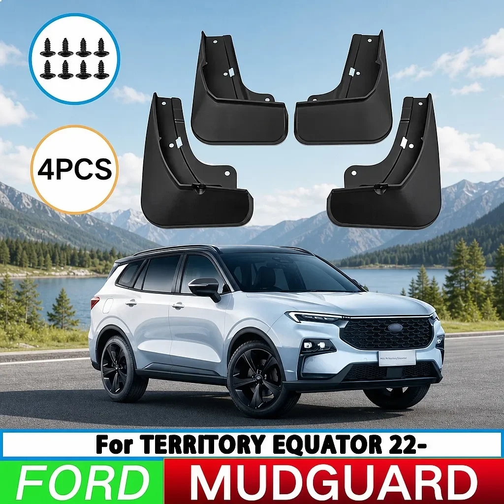 For Ford 2022-2025 Territory Equator Mud Flaps Splash Guards Front Rear Wheel Fender 4Pcs
For Ford 2022-2025 Territory Equator Mud Flaps Splash Guards Front Rear Wheel Fender 4Pcs