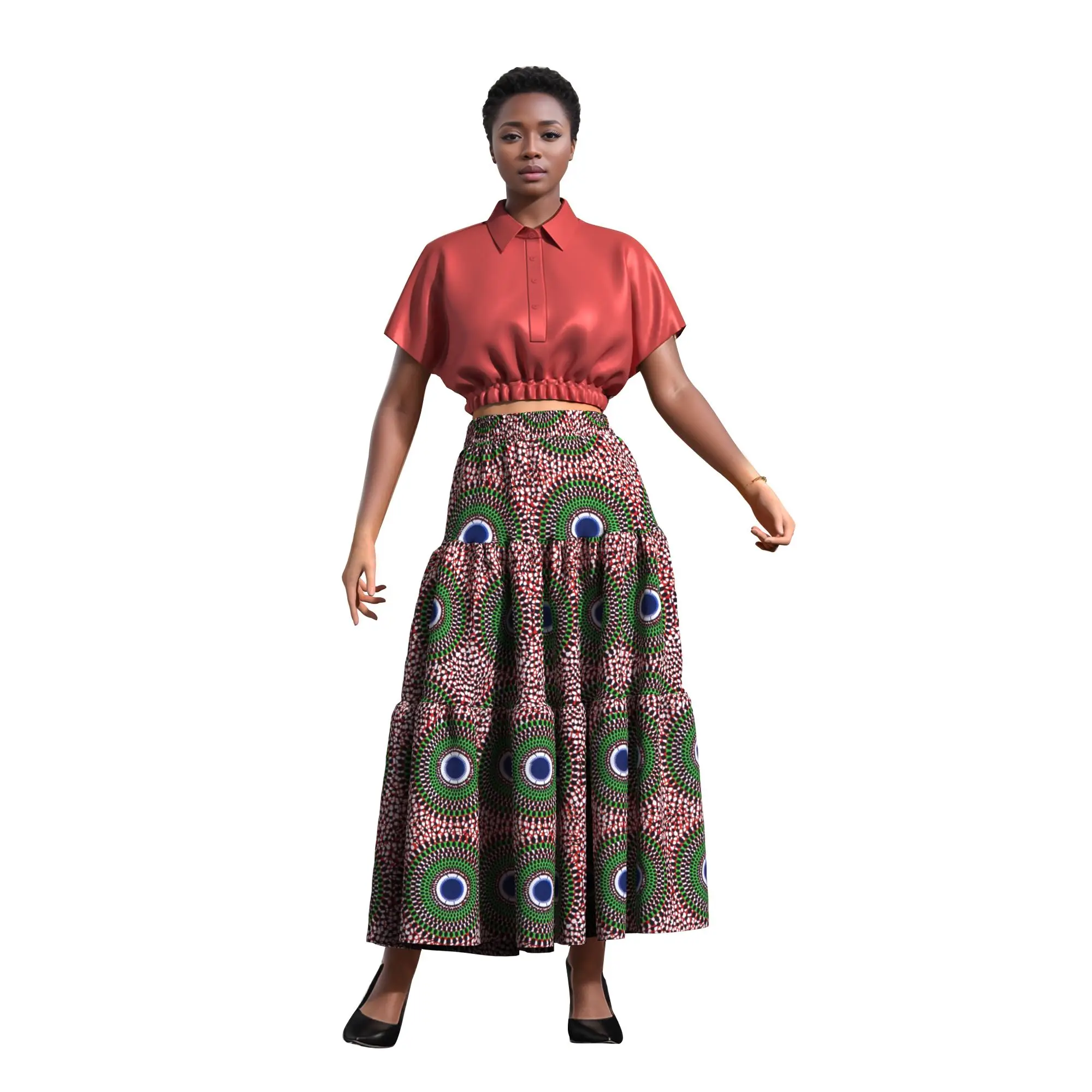 African Clothes for Women Long African Print Skirt Maxi Skirts Ankle-Length Skirt Women Clothing Stretch Elastic Waist Wy11007
African Clothes for Women Long African Print Skirt Maxi Skirts Ankle-Length Skirt Women Clothing Stretch Elastic Waist Wy11007