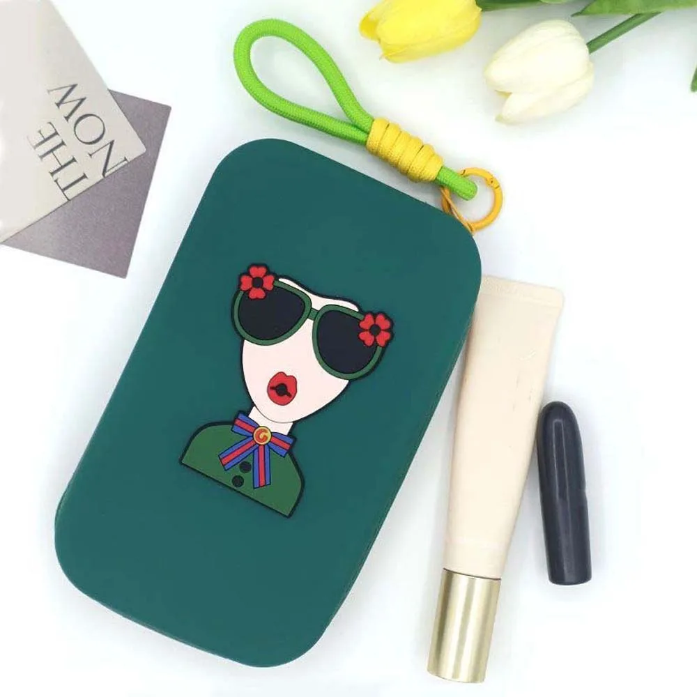 Anti-lost Silicone Wrist Wallet Creative Lightweight Modern Lady Storage Bag Ethnic Style Simple Zipper Soft Case School
Anti-lost Silicone Wrist Wallet Creative Lightweight Modern Lady Storage Bag Ethnic Style Simple Zipper Soft Case School