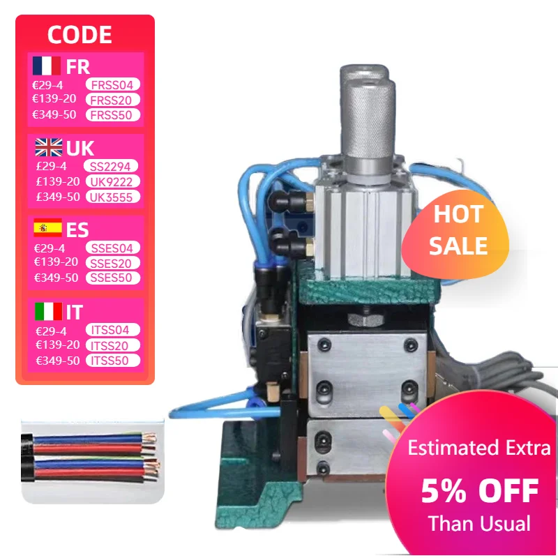 3F Vertical Core Wire Stripping Machine Pneumatic Stripping Twisting Machine Small Sheath Wire Cable Stripping Machine Tools
3F Vertical Core Wire Stripping Machine Pneumatic Stripping Twisting Machine Small Sheath Wire Cable Stripping Machine Tools