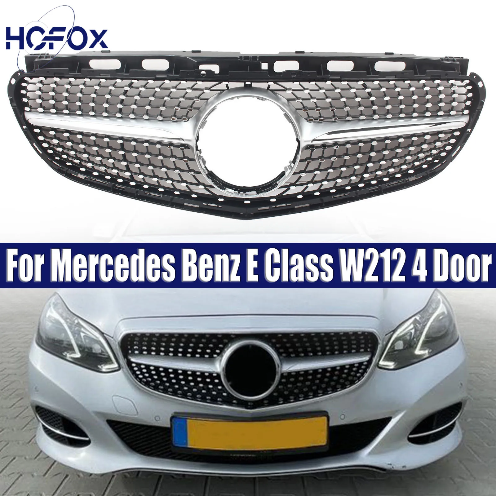 Front Inlet Grille Racing Bumper Grill For Mercedes-Benz W212 E-Class 2014-2016 4 Door E200 E250 E350 E550
Front Inlet Grille Racing Bumper Grill For Mercedes-Benz W212 E-Class 2014-2016 4 Door E200 E250 E350 E550