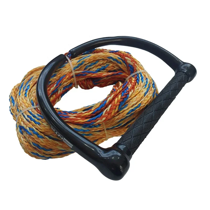 Water Surfing High Strength Wake Board Rope with EVA Handle Braided Polyethylene Water Ski Rope
Water Surfing High Strength Wake Board Rope with EVA Handle Braided Polyethylene Water Ski Rope