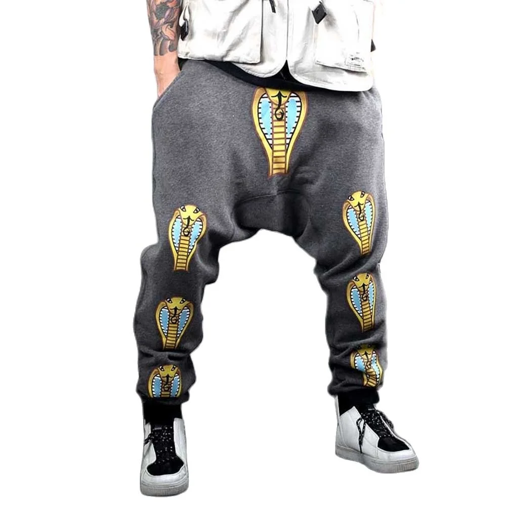 Fashion Hiphop Harem Joggers Men Casual Sweat Pants Loose Baggy Trousers Prints Streetwear Clothing
Fashion Hiphop Harem Joggers Men Casual Sweat Pants Loose Baggy Trousers Prints Streetwear Clothing
