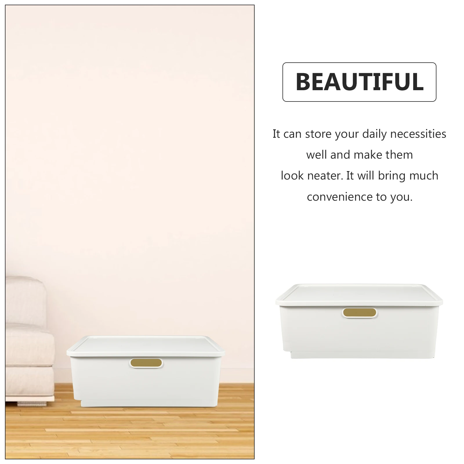 1pc Storage PP Plastic Organizing Container Home Supply Home Bedroom Living Room Space Saving Household
1pc Storage PP Plastic Organizing Container Home Supply Home Bedroom Living Room Space Saving Household