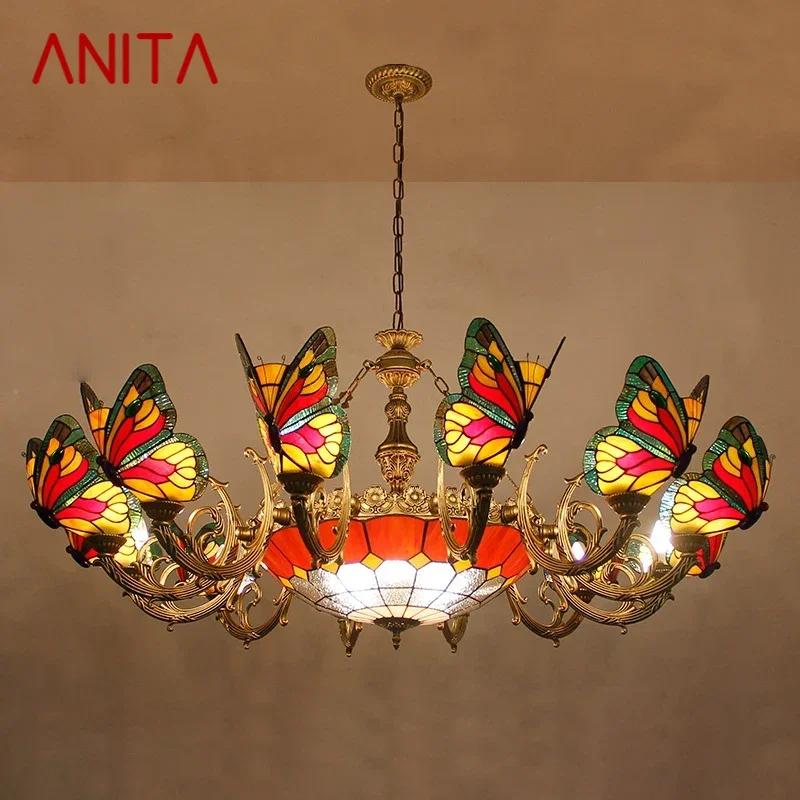 Люстра-бабочка ANITA, роскошная художественная гостиная, ресторан, спальня, вилла, отель, кафе-бар, КТВ, клуб, цветное стекло, подвесной светильник
Люстра-бабочка ANITA, роскошная художественная гостиная, ресторан, спальня, вилла, отель, кафе-бар, КТВ, клуб, цветное стекло, подвесной светильник