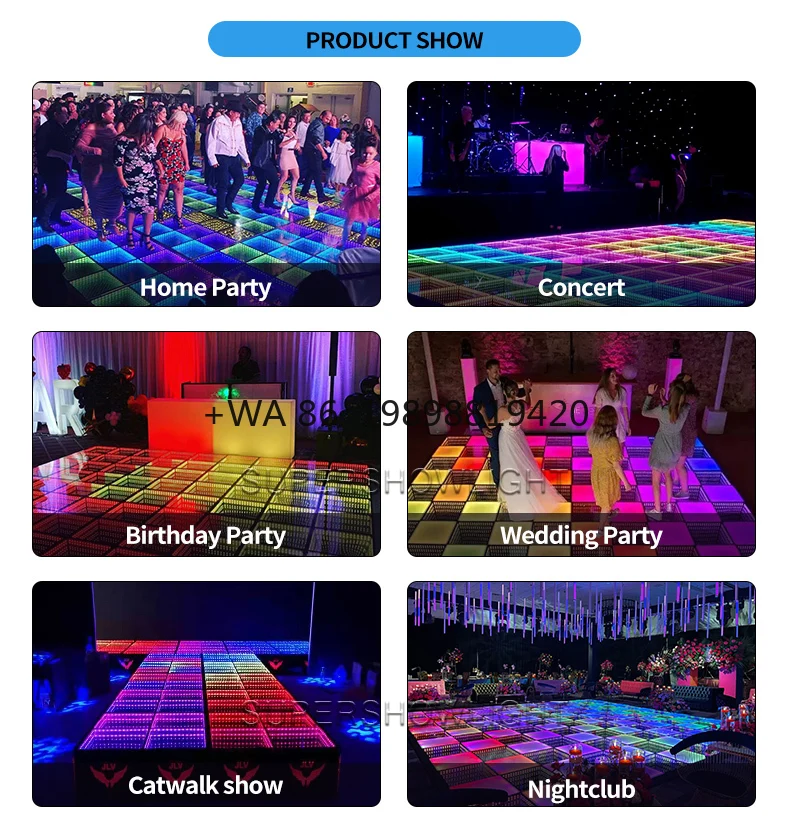 Напольная панель для свадьбы, сценическое освещение, поставщик дисплеев для розничного магазина, внутренний/наружный 3D-стекло, магнитный светодиодный танец
Напольная панель для свадьбы, сценическое освещение, поставщик дисплеев для розничного магазина, внутренний/наружный 3D-стекло, магнитный светодиодный танец