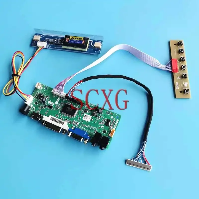 LED LCD Display Matrix Controller Board Fit LM215WF2 LM215WF5 2CCFL VGA DVI HDMI-Compatible DIY Kit 1920*1080 21.5" 30 Pin LVDS
LED LCD Display Matrix Controller Board Fit LM215WF2 LM215WF5 2CCFL VGA DVI HDMI-Compatible DIY Kit 1920*1080 21.5" 30 Pin LVDS