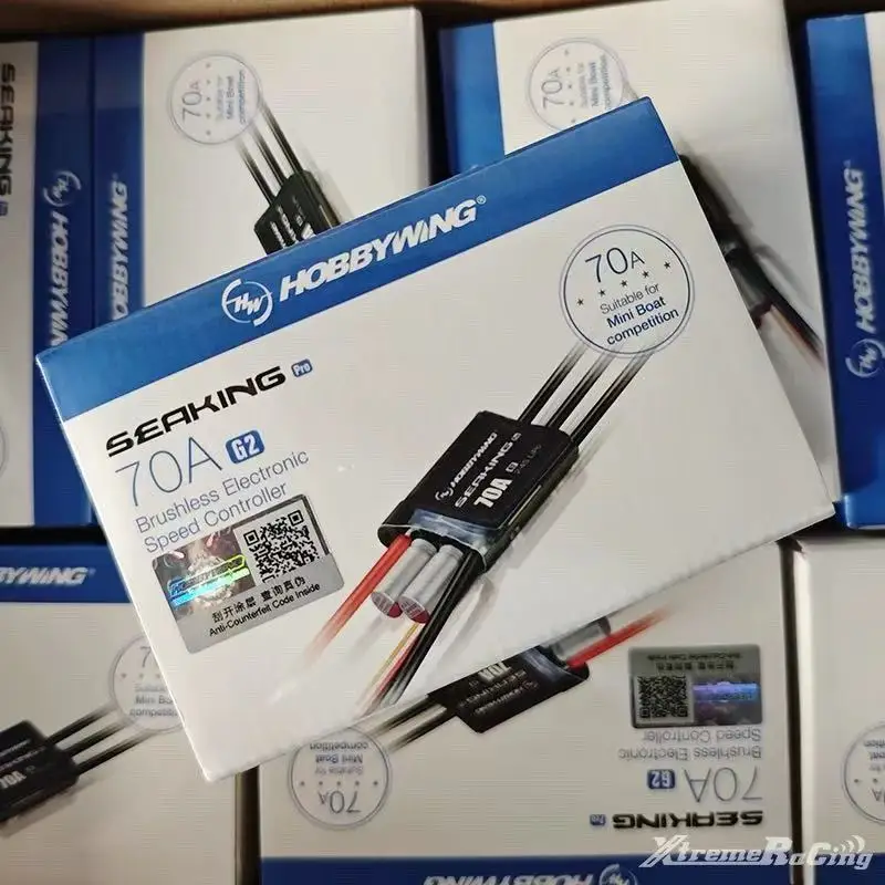 HobbyWing Seaking PRO 70A G2 Marine Electric Tuner
HobbyWing Seaking PRO 70A G2 Marine Electric Tuner