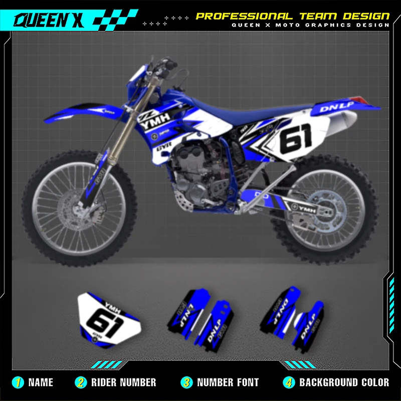 QUEEN X MOTO мотоциклетные графические наклейки для YAMAHA WRF250 450 2006 2005 2004 2003 250CC 450CC наклейки на мотоцикл 004
QUEEN X MOTO мотоциклетные графические наклейки для YAMAHA WRF250 450 2006 2005 2004 2003 250CC 450CC наклейки на мотоцикл 004
