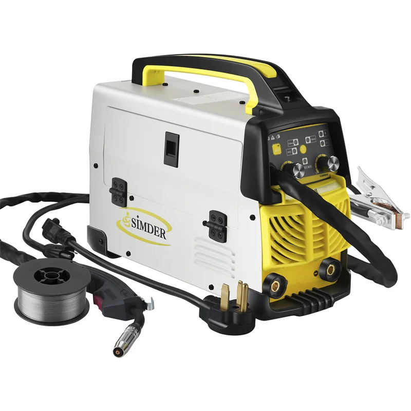 Semi-Automatic Inverter MIG/Arc Gas-Less Mig Welder 2 in 1 Synergy MIG Welding Machine
Semi-Automatic Inverter MIG/Arc Gas-Less Mig Welder 2 in 1 Synergy MIG Welding Machine