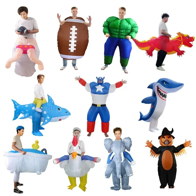 Big Bird Shark Elephant White Chicken Bathtub Toilet Cosplay Inflatable Suit Halloween Party Props Animal Costume
Big Bird Shark Elephant White Chicken Bathtub Toilet Cosplay Inflatable Suit Halloween Party Props Animal Costume