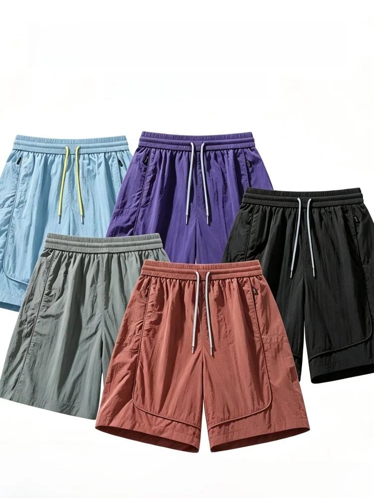 Quick Dry Breathable Outdoor Sports Shorts Men's Lightweight Comfortable Summer Casual Shorts Stylish Five-Quarter Length
Quick Dry Breathable Outdoor Sports Shorts Men's Lightweight Comfortable Summer Casual Shorts Stylish Five-Quarter Length