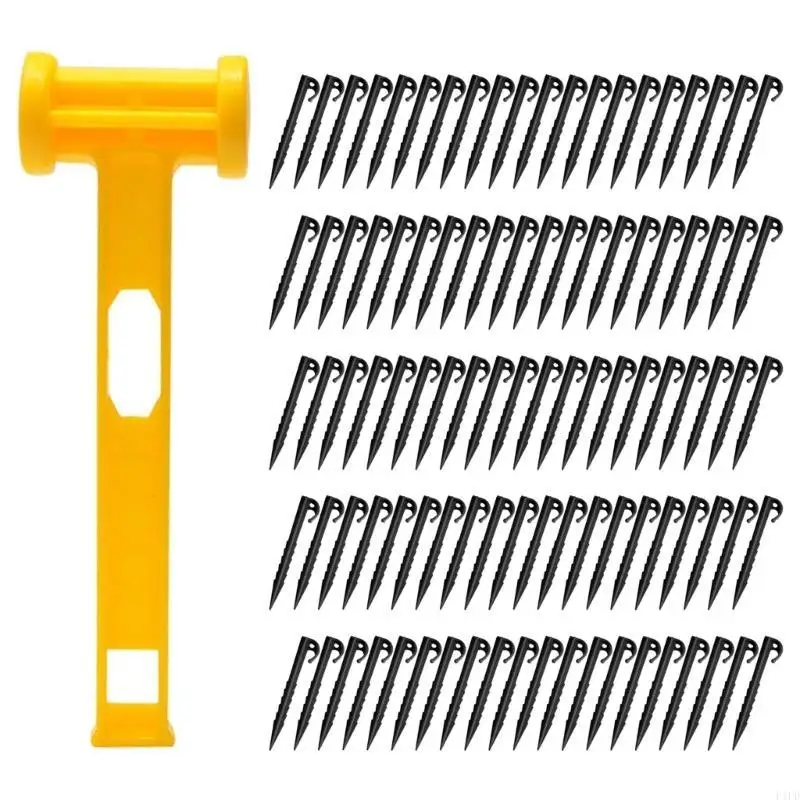 F1FD Canopies Stake Plastic Tent Peg Anchors Yard Lawn Peg Outdoor Camping Stake
F1FD Canopies Stake Plastic Tent Peg Anchors Yard Lawn Peg Outdoor Camping Stake
