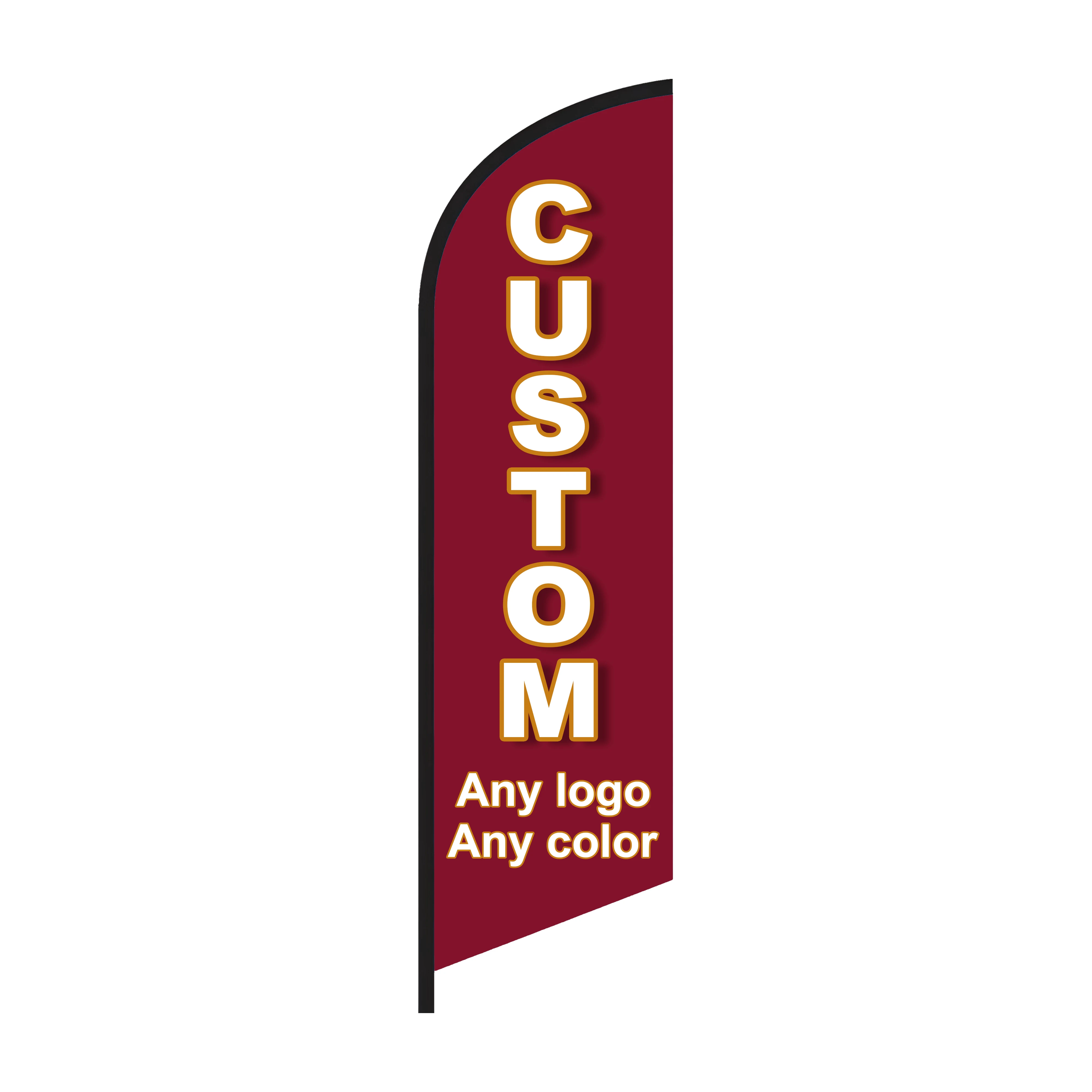 Custom Beach flag Feather Flag Graphic Customized Printing Flag Only Free Design Business Promotion Advertising Celebration
Custom Beach flag Feather Flag Graphic Customized Printing Flag Only Free Design Business Promotion Advertising Celebration