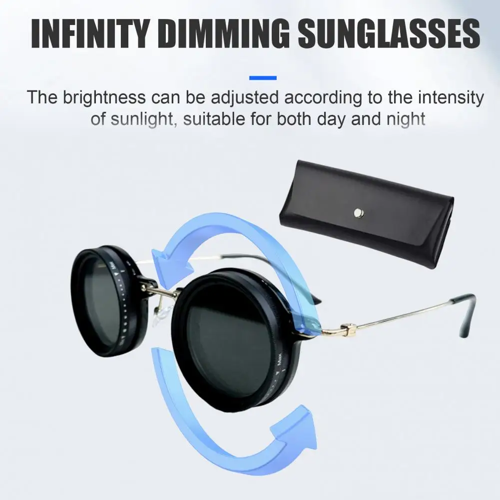 Formal Sunglasses for Men Adjustable Tint Polarized Sunglasses for Men Women with Nd Filter Lenses Beach Fishing for Driving
Formal Sunglasses for Men Adjustable Tint Polarized Sunglasses for Men Women with Nd Filter Lenses Beach Fishing for Driving