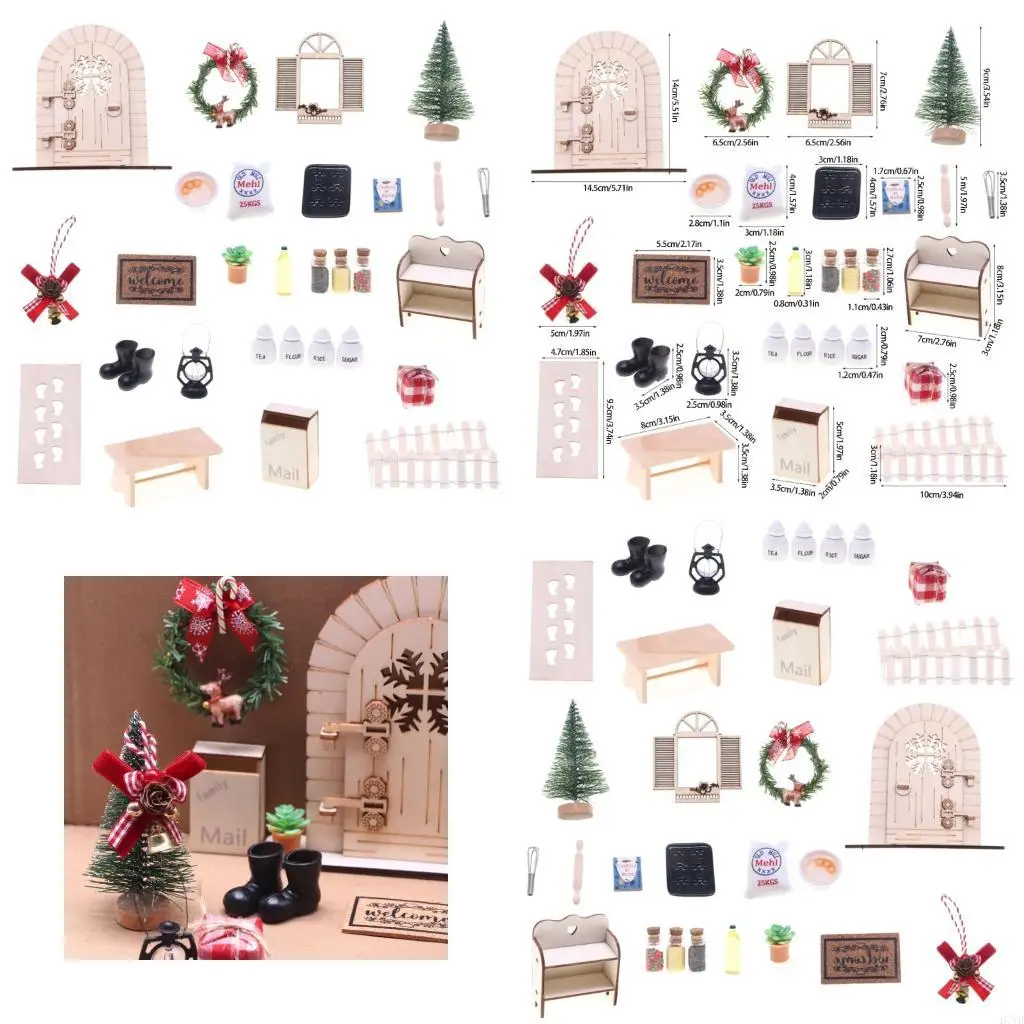 D7YD Wooden 30Pcs Star Entry Winter Ornament Model House Accessory Package
D7YD Wooden 30Pcs Star Entry Winter Ornament Model House Accessory Package