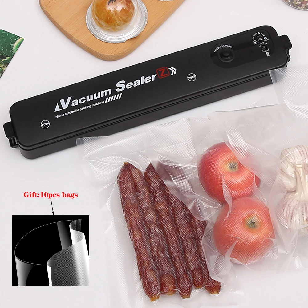 Vacuum Sealer Packaging Machine Food Sealer Household Vacuum Sealer Packaging Machine Food Vacuum Sealer Machine 220V EU Plug
Vacuum Sealer Packaging Machine Food Sealer Household Vacuum Sealer Packaging Machine Food Vacuum Sealer Machine 220V EU Plug
