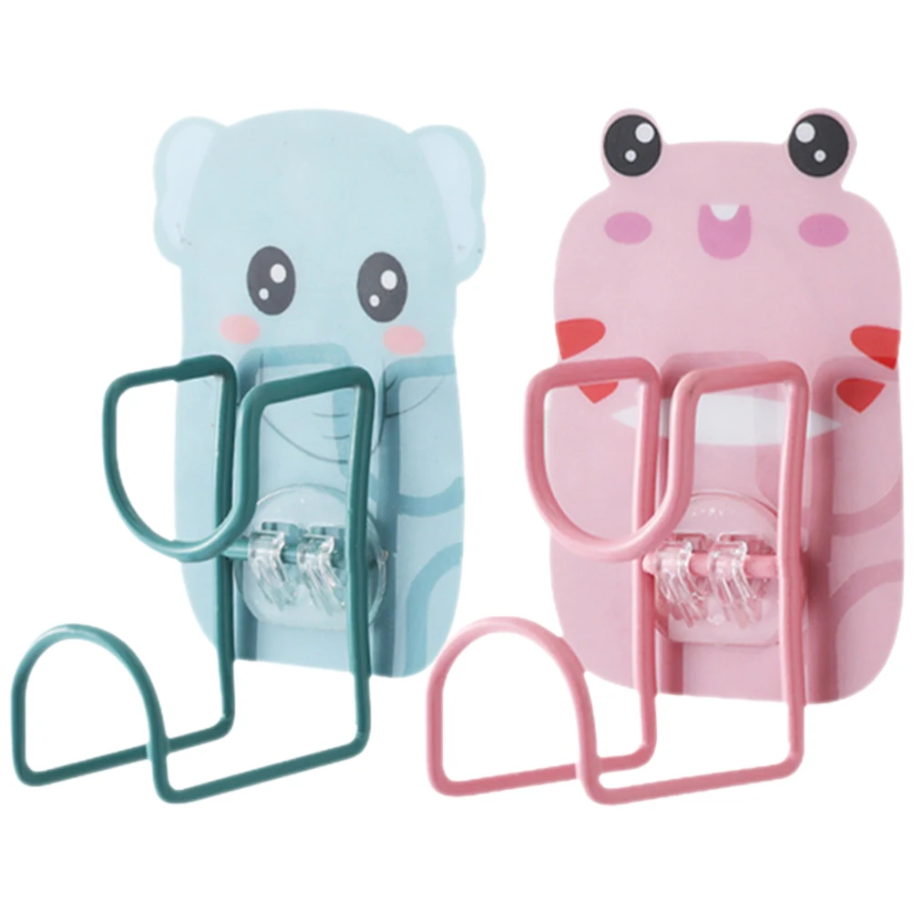 2 pcs PVC Cartoon Animal Wall Hooks No Punching Bathroom Hangers For Towels Clothes Hats Washbasin Hanging
2 pcs PVC Cartoon Animal Wall Hooks No Punching Bathroom Hangers For Towels Clothes Hats Washbasin Hanging