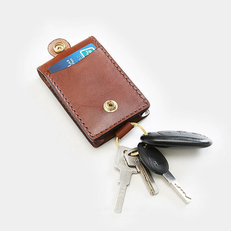 Handmade Elastic Leather Car Key Holder Retro Cow Leather Pouch Retractable Keychain Holder Case Bag
Handmade Elastic Leather Car Key Holder Retro Cow Leather Pouch Retractable Keychain Holder Case Bag