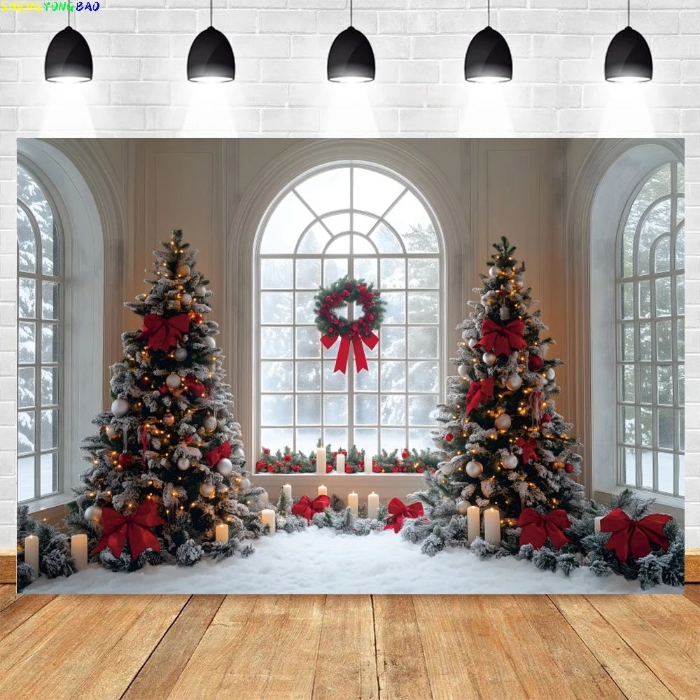 Winter Christmas Photography Backdrop Christmas Tree Gift New Year Party Decoration Kids Family Portrait Decor Photo Background
Winter Christmas Photography Backdrop Christmas Tree Gift New Year Party Decoration Kids Family Portrait Decor Photo Background