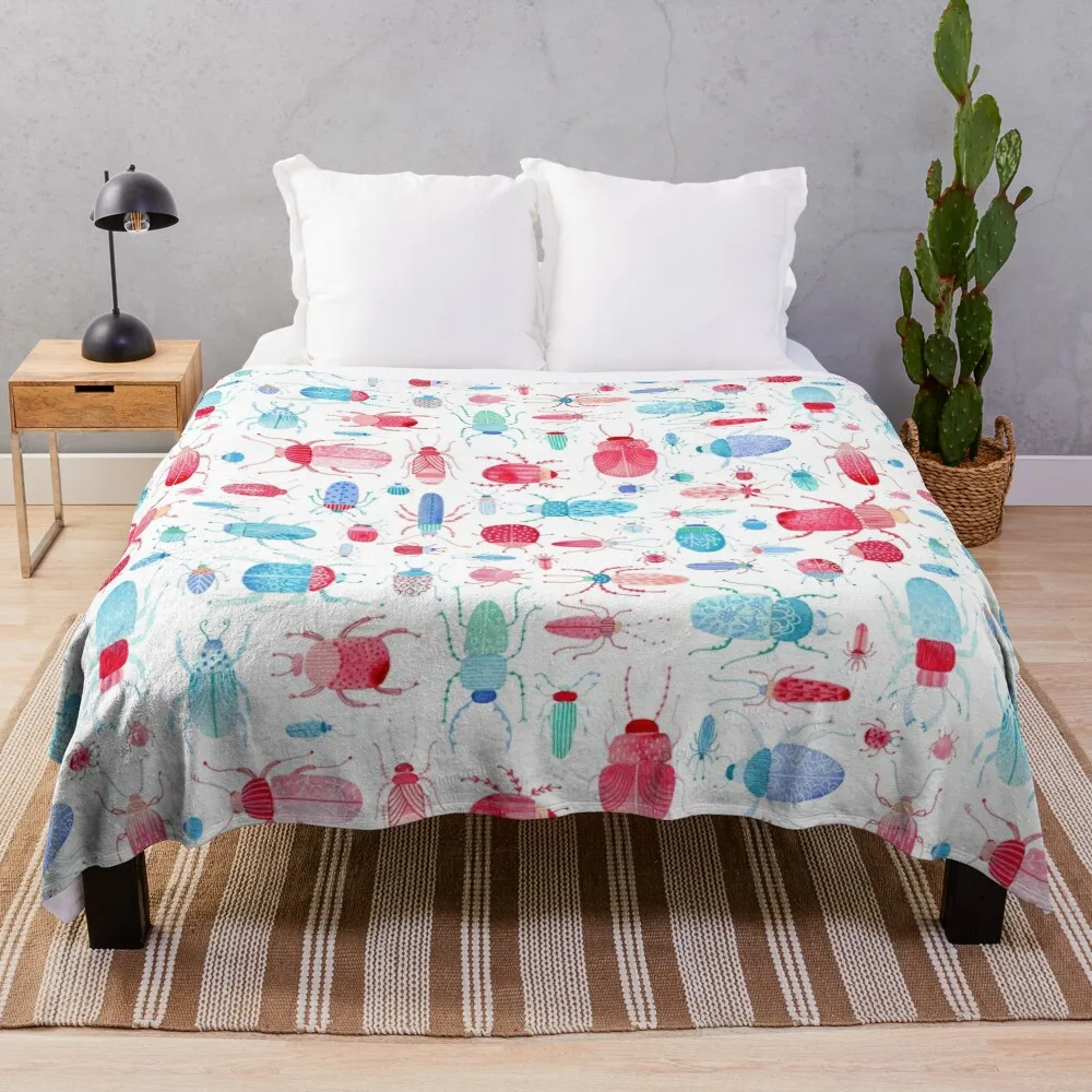 Watercolor Beetles Throw Blanket anime Blankets For Baby Decorative Sofas Blankets
Watercolor Beetles Throw Blanket anime Blankets For Baby Decorative Sofas Blankets