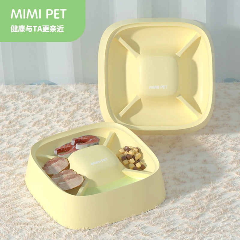 Mimipet Cat Bowl Dog Bowl Multi-Cat Available Food Portioning Tray Anti-Tip Cat Bowl Dog Bowl Food Portioning Bowl Feeder
Mimipet Cat Bowl Dog Bowl Multi-Cat Available Food Portioning Tray Anti-Tip Cat Bowl Dog Bowl Food Portioning Bowl Feeder