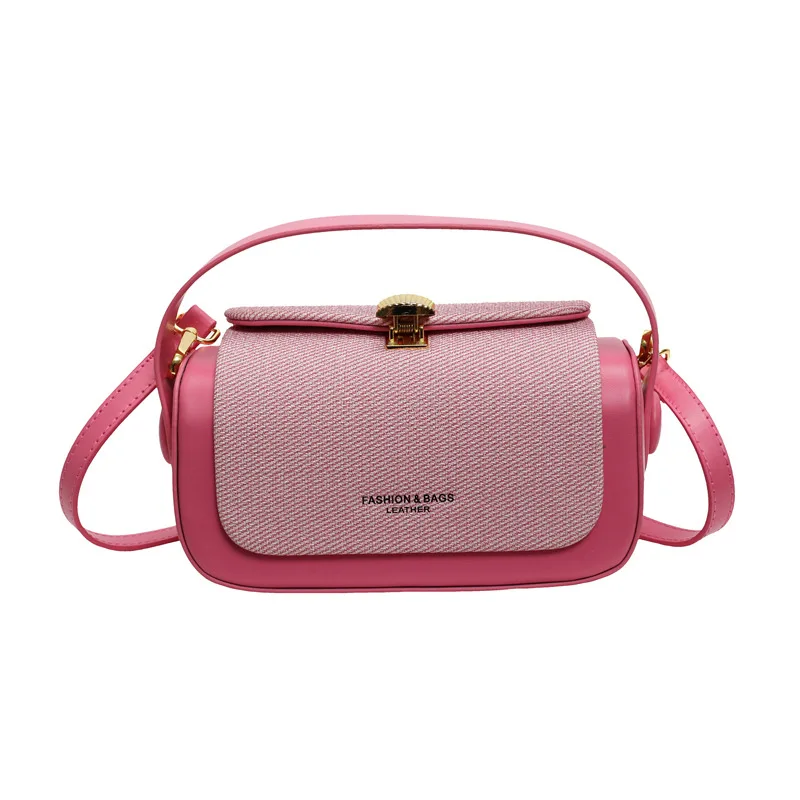 New Fashion Shoulder Bag Retro Color Blocking PU Leather Ladies Handbags Luxurious Brand Designer Small Crossbody Bags for Women
New Fashion Shoulder Bag Retro Color Blocking PU Leather Ladies Handbags Luxurious Brand Designer Small Crossbody Bags for Women