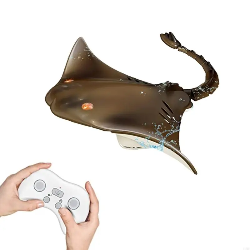 J0MF 2.4Gz RCBoat Realistic MantaRays Underwater Toy Waterproof Electric Fish Toy for Kids Pools Lake Model Fish for Adult
J0MF 2.4Gz RCBoat Realistic MantaRays Underwater Toy Waterproof Electric Fish Toy for Kids Pools Lake Model Fish for Adult