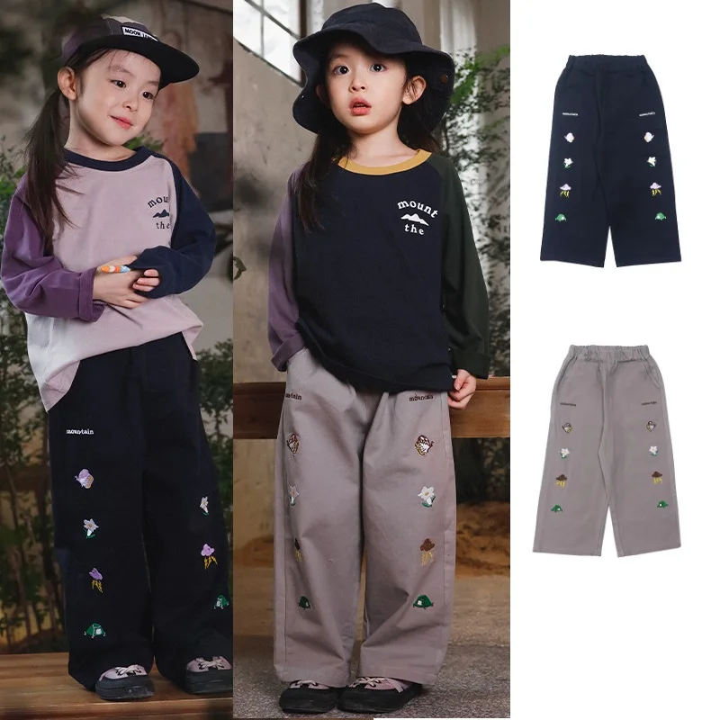 Children's Pants 2025 Fall/Winter New Fashion Korean Style Casual Girls' Straight Leg Pants Cotton Baby Pants Kids' Clothing
Children's Pants 2025 Fall/Winter New Fashion Korean Style Casual Girls' Straight Leg Pants Cotton Baby Pants Kids' Clothing