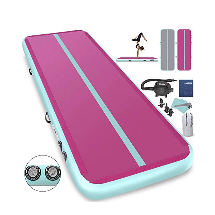 Gym Inflatable air Tumble Track Air Mattress Gymnastics Equipments Airtrack air Floor
Gym Inflatable air Tumble Track Air Mattress Gymnastics Equipments Airtrack air Floor