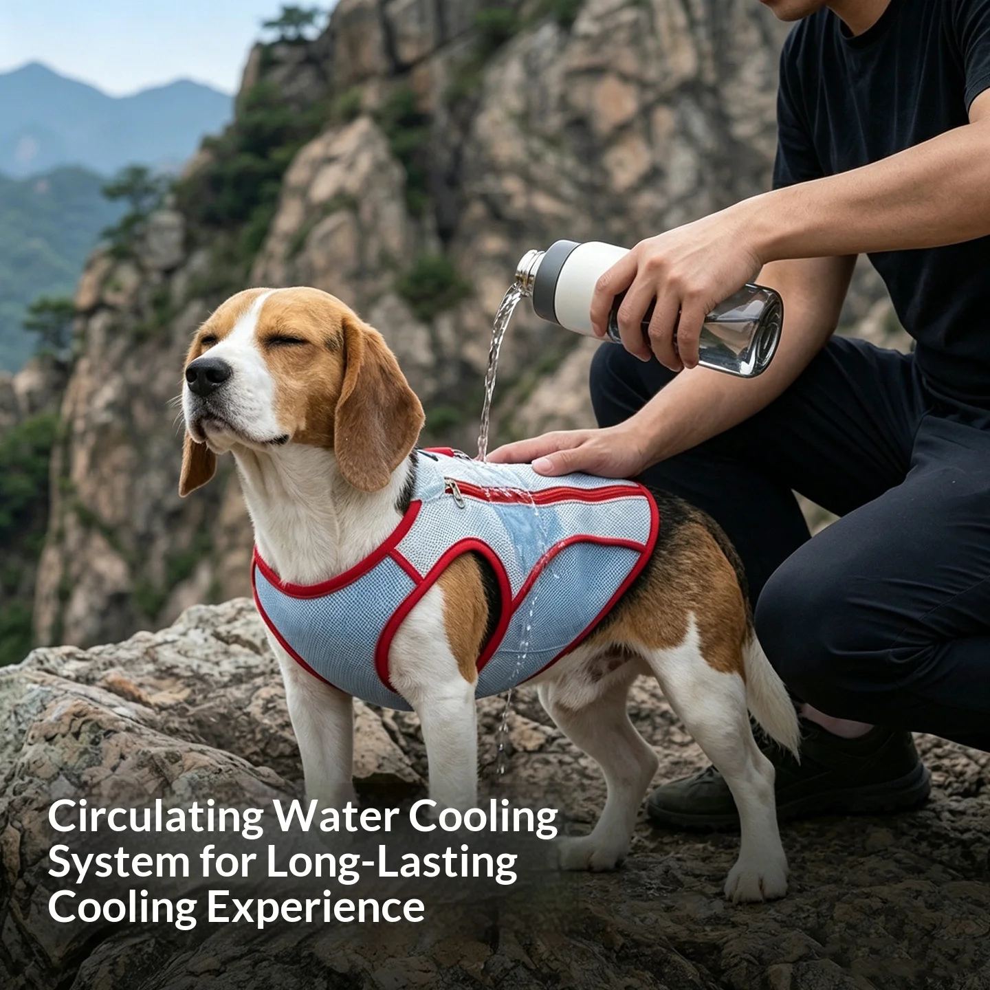 Dog Cooling Vest for Large Medium Dogs Outdoor Quick Activate Evaporation Cool Coat with D-Ring Breathable Summer Pet Vest
Dog Cooling Vest for Large Medium Dogs Outdoor Quick Activate Evaporation Cool Coat with D-Ring Breathable Summer Pet Vest