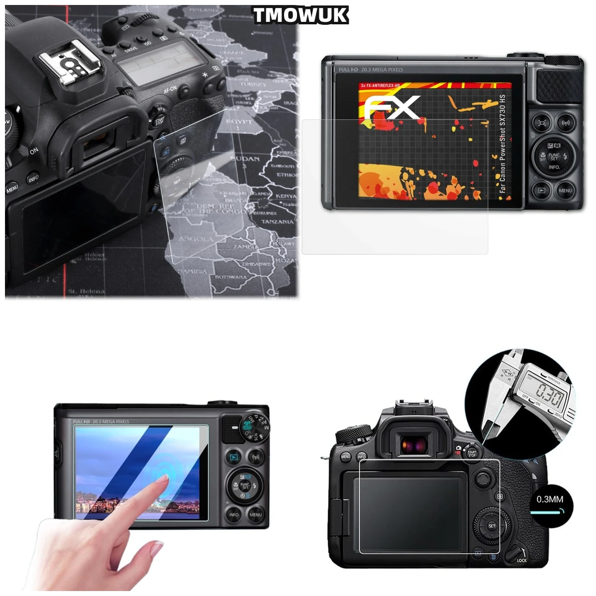 For Canon SX730 SX740 Sx740hs Sx730hs Anti-Scratch 9H Hardness Tempered Glass LCD Screen Protector HD Clear Film
For Canon SX730 SX740 Sx740hs Sx730hs Anti-Scratch 9H Hardness Tempered Glass LCD Screen Protector HD Clear Film
