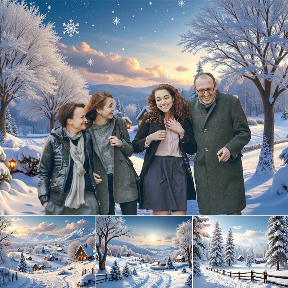 MOON.QG Christmas Decorations Photo Background Town Pine Trees White Winter Photography Backdrop Party Supplies Shooting Props
MOON.QG Christmas Decorations Photo Background Town Pine Trees White Winter Photography Backdrop Party Supplies Shooting Props