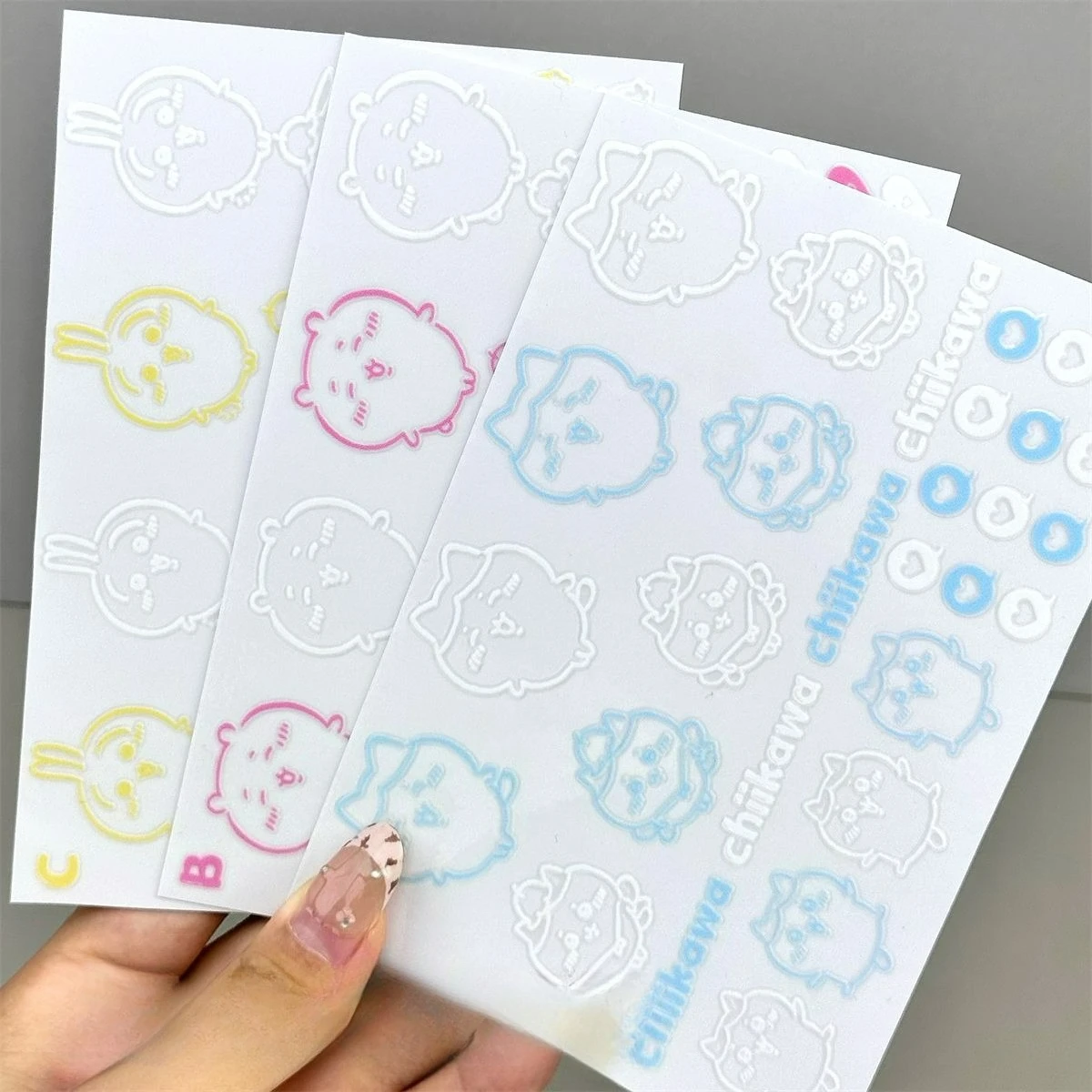 Kawaii Chiikawa Cute Hachiware Momonga Transfer Cup Waterproof Phone Case Notebook Decoration Sticker
Kawaii Chiikawa Cute Hachiware Momonga Transfer Cup Waterproof Phone Case Notebook Decoration Sticker