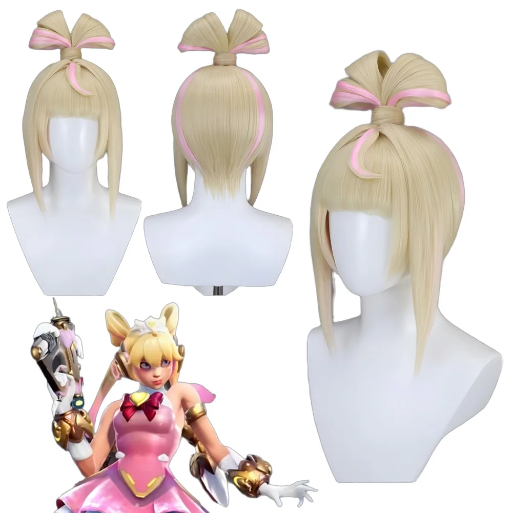 Game OW Cosplay Juno Wigs Holloween Party Roleplay Outfit Accessories Women Girl Hair Carnival Roleplay Uniform Props
Game OW Cosplay Juno Wigs Holloween Party Roleplay Outfit Accessories Women Girl Hair Carnival Roleplay Uniform Props