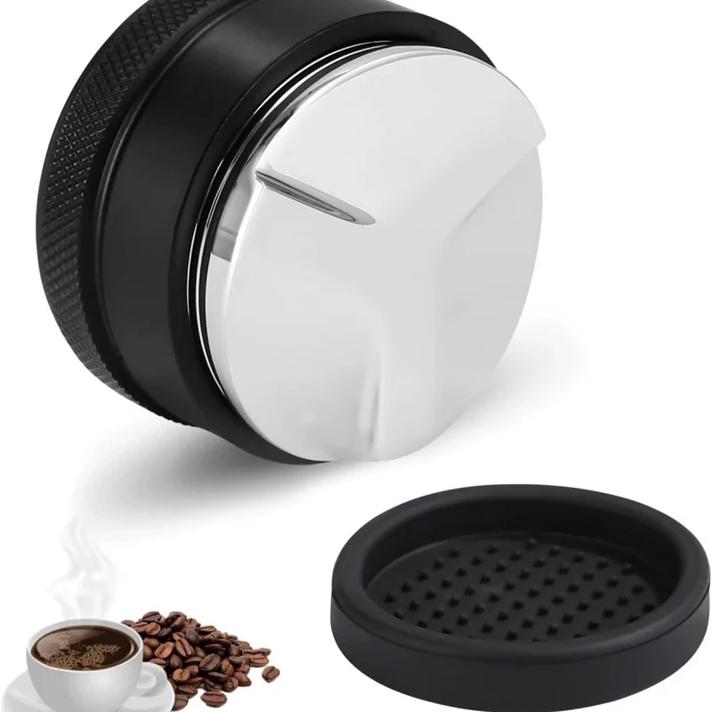 51/53/58mm Coffee Distributor & Tamper, Dual Head Coffee Leveler Fits, Adjustable Depth-Espresso 3Angled Coffee Tool
51/53/58mm Coffee Distributor & Tamper, Dual Head Coffee Leveler Fits, Adjustable Depth-Espresso 3Angled Coffee Tool