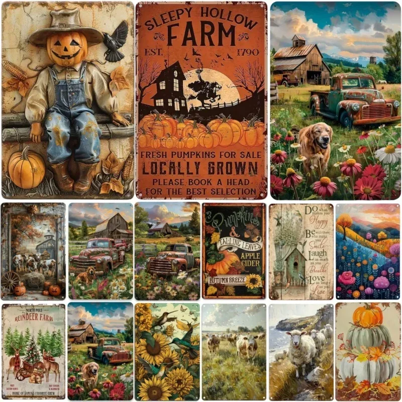 Metal Tin Poster Pastoral Theme Metal Tin Signs Posters Plate Wall Decor for Bars Restaurant Cafe Clubs Retro Posters Plaque
Metal Tin Poster Pastoral Theme Metal Tin Signs Posters Plate Wall Decor for Bars Restaurant Cafe Clubs Retro Posters Plaque