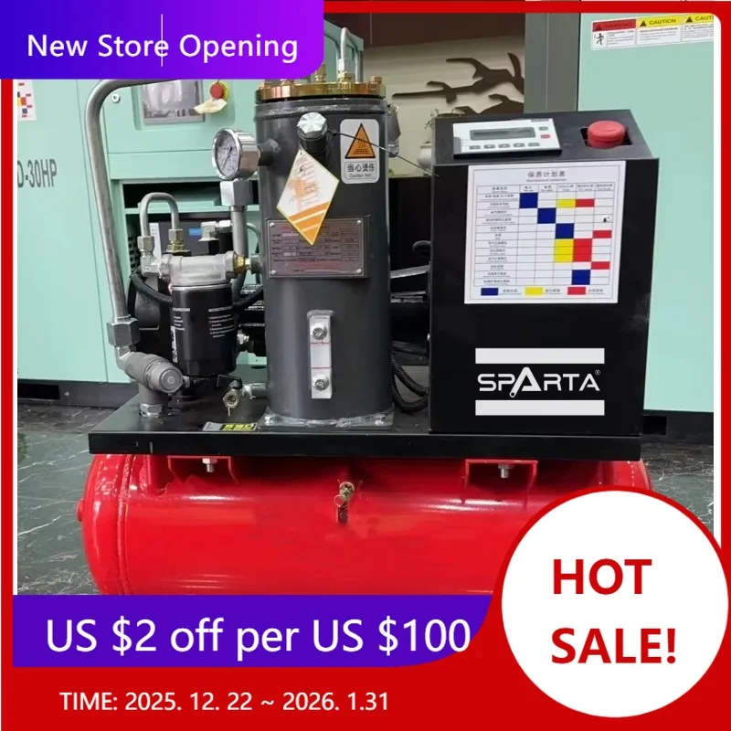 Factory Good Price Portable 2.5Kw 3.5Kw Mini Screw Air Compressor With Tank
Factory Good Price Portable 2.5Kw 3.5Kw Mini Screw Air Compressor With Tank
