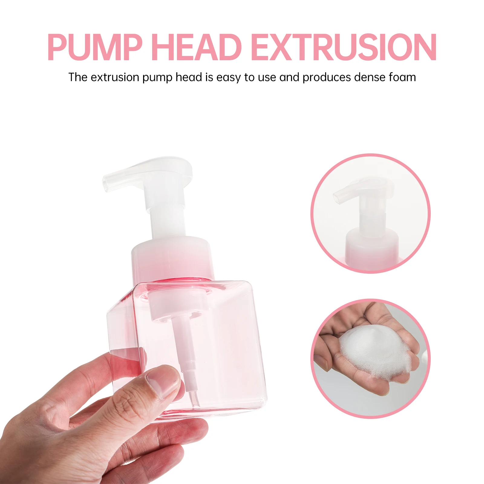 2pcs Travel Shampoo Bottle PETG PP Material Portable Soap Dispenser Reusable Mousse Bubble Flask Bath Gel Lotion Container
2pcs Travel Shampoo Bottle PETG PP Material Portable Soap Dispenser Reusable Mousse Bubble Flask Bath Gel Lotion Container